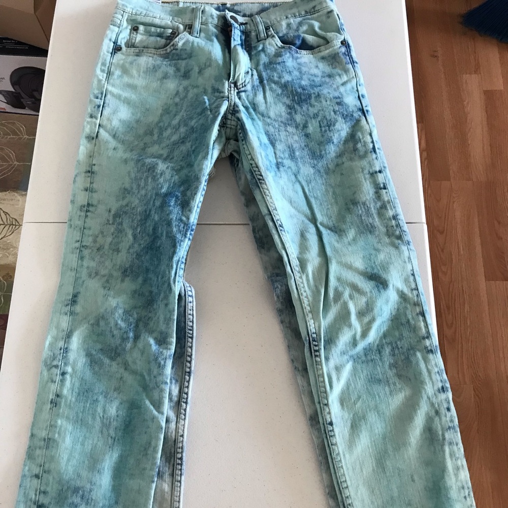 Levi’s 511 28x32 acidic wash nwot